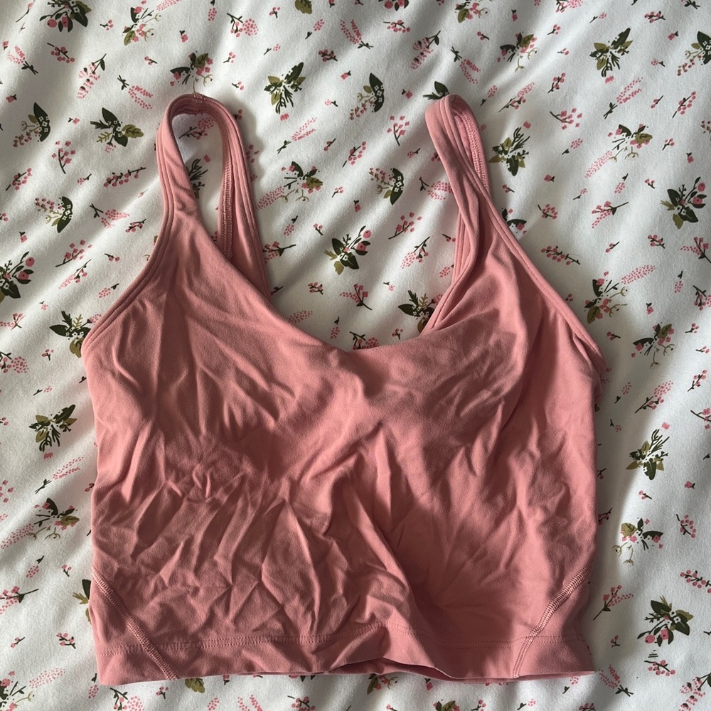 lululemon athletica Pink Crop Top